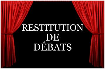 Vignettes restitution debat white